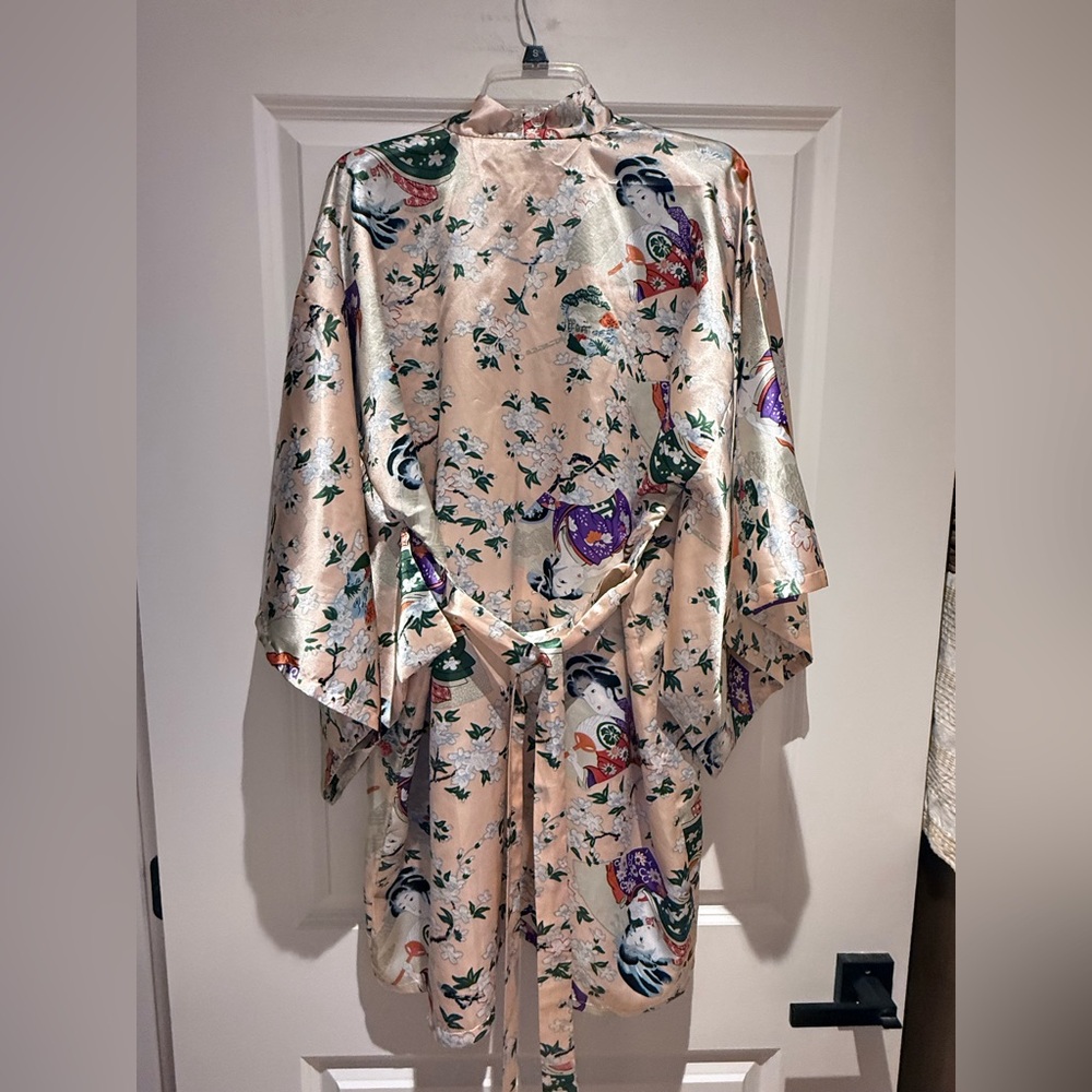 SOLZ SQUIRREL robe kimono large pink